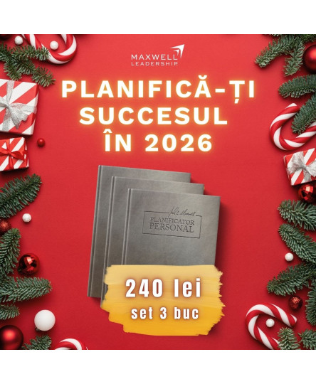 Planifică-ți succesul în 2026 - Set de 3 planificatoare
