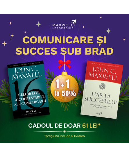 Set cărți "Comunicare și succes sub brad"