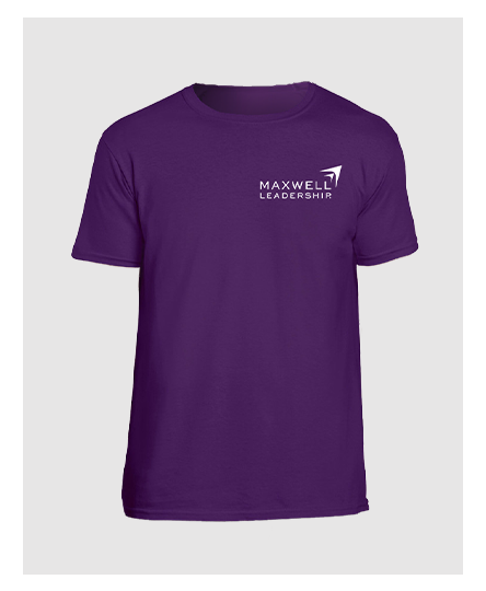 Tricou barbati indigo Maxwell Leadership, marimea XL