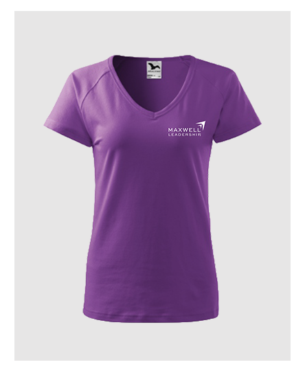 Tricou dama indigo Maxwell Leadership, marimea XL