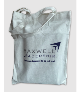 Geanta alba Maxwell Leadership (material textil)